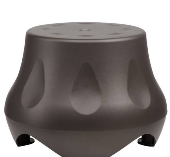 FORZA-10 Subwoofer para exteriores resistente a la intemperie de 10" y 300 W con caja moldeada de alto impacto