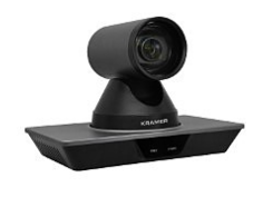 Cámara Kramer K-CAM4K 4K PTZ y cámara 4K UHD, lente gran angular de 71°, zoom óptico de 12x.