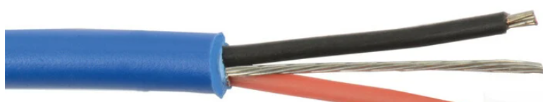 1000 ft Reel of Plenum Qwikstrip 22/1P Balanced Audio Cable in Black
