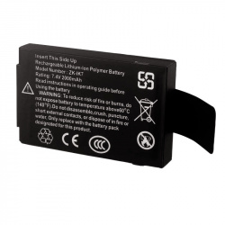 ZK-IK7 ZKTECO IK7 - Batería de Respaldo para Terminales de Control de Asistencia y Acceso Básico: UFACE800, SFACE900, G3 y G3PRO