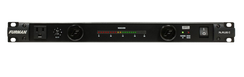FURMAN PL-PLUS C Acondicionador de corriente eléctrica con voltímetro análogo 15 amperes