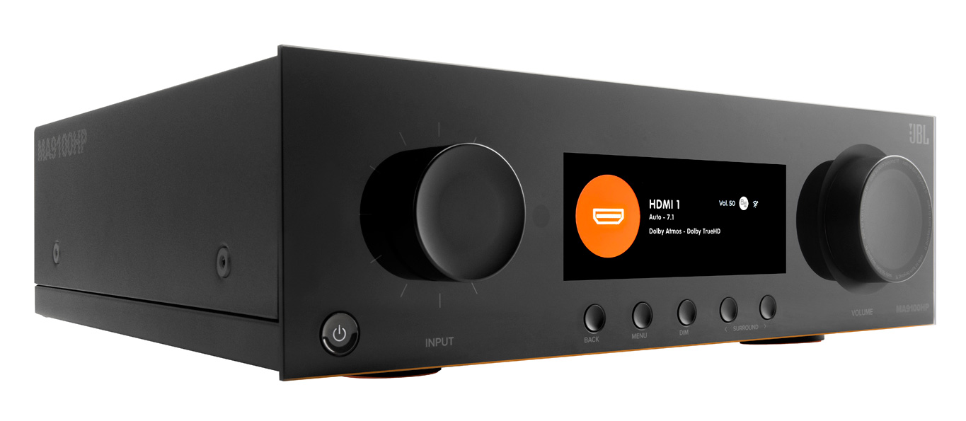 MA9100HP Receptor JBL MA9100HP de alto rendimiento de 9.2 canales que ofrece un realismo