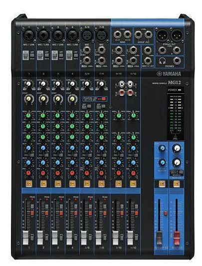 Mezcladora 12 canales Yamaha MG12