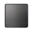 Melamine Platter, 14in L x 14in W x 1in H, Square, Black